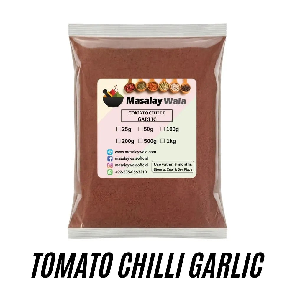 Tomato Chilli Garlic Fries Masala