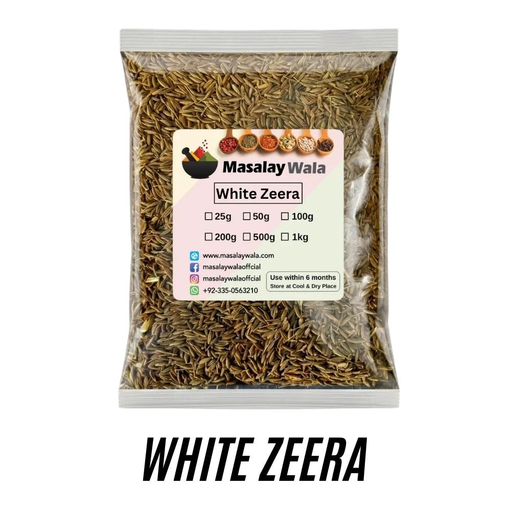 White Cumin / White Zeera / سفید ذیرہ