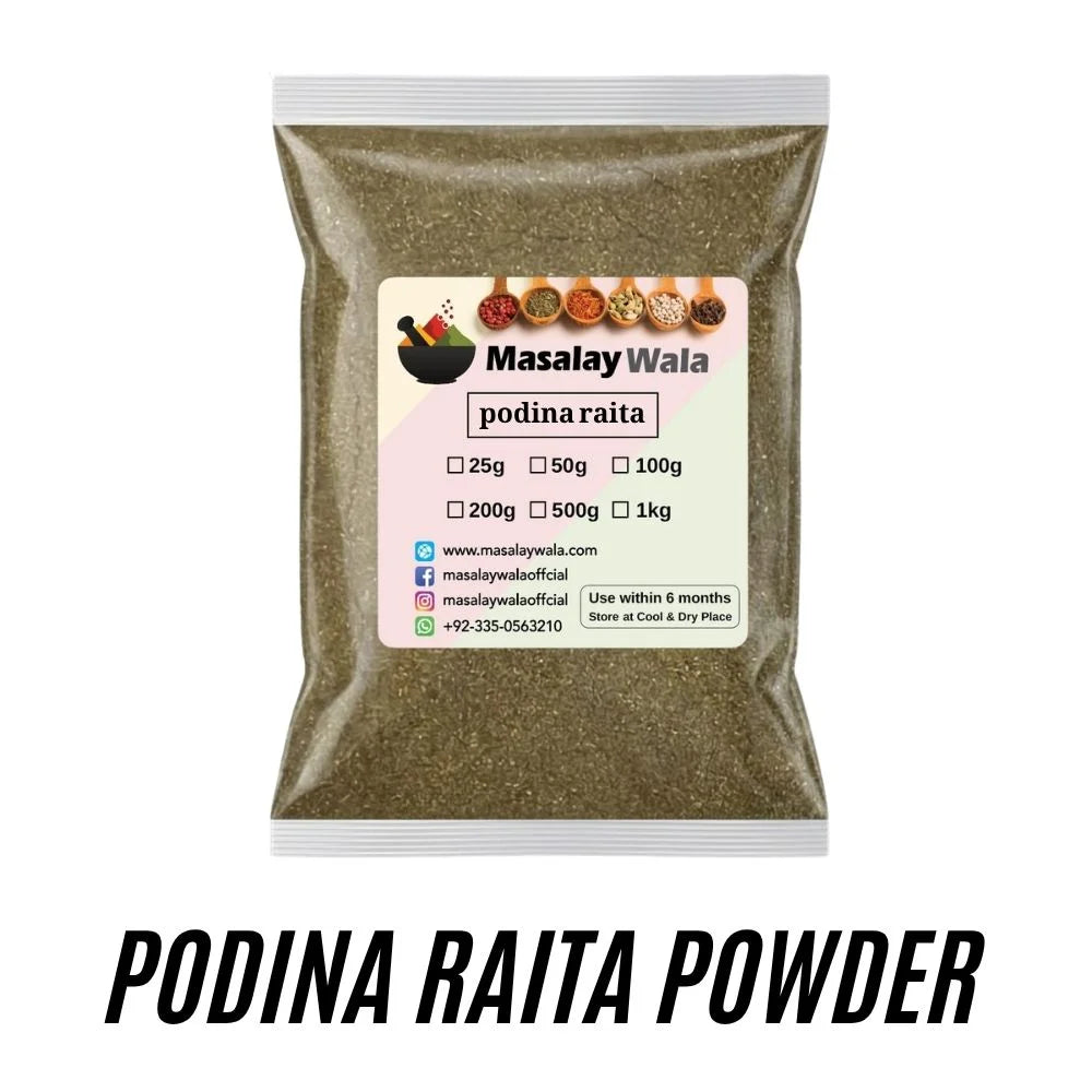 Green Raita Masala / پودینہ رائتہ مصالحہ