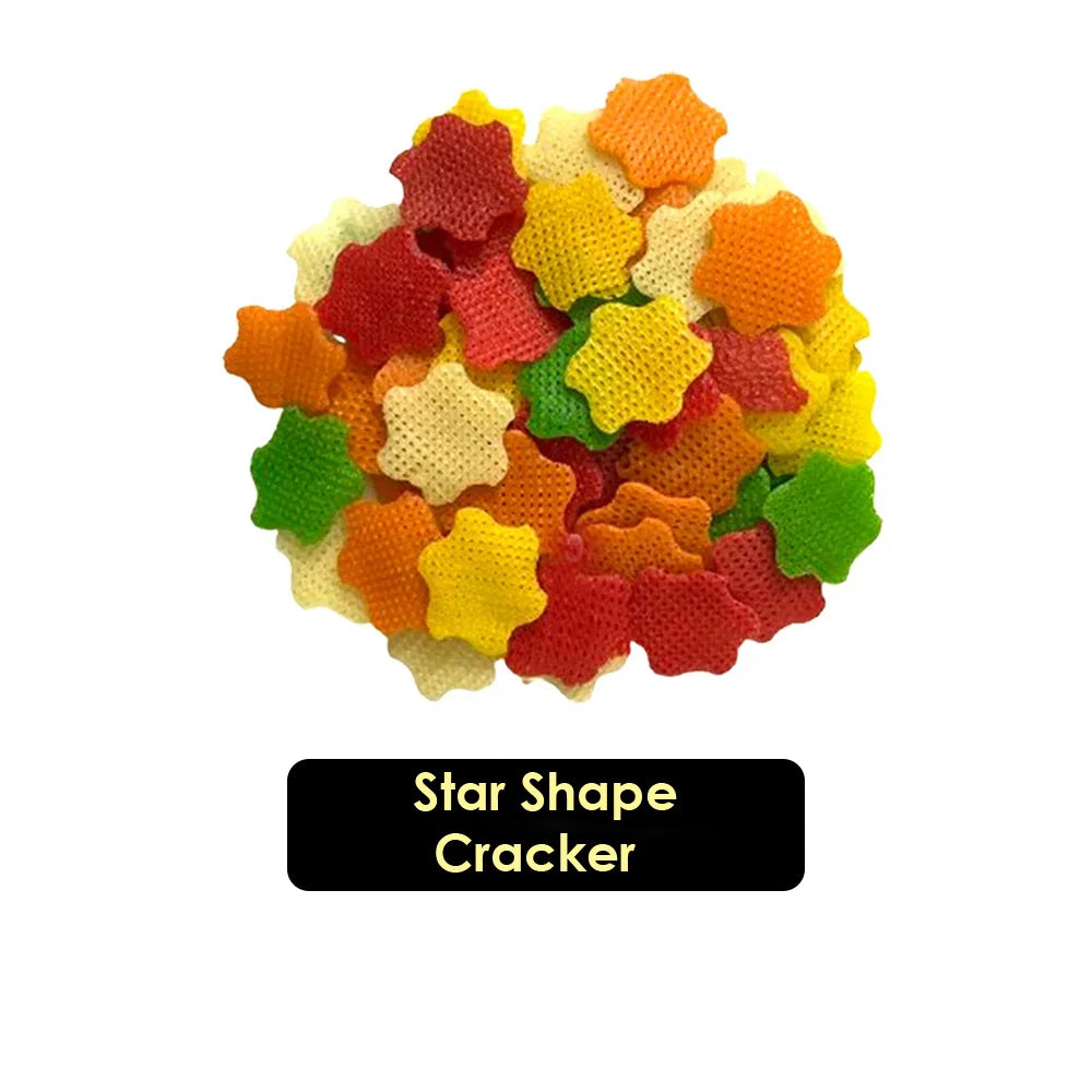 Star Shape Cracker | Papad (Uncooked)