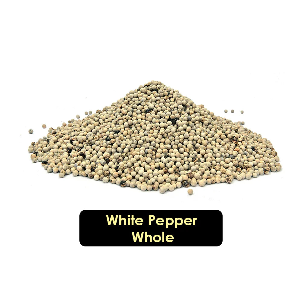 Sufaid Mirch Sabat / White Pepper Whole / سفید مرچ ثابت